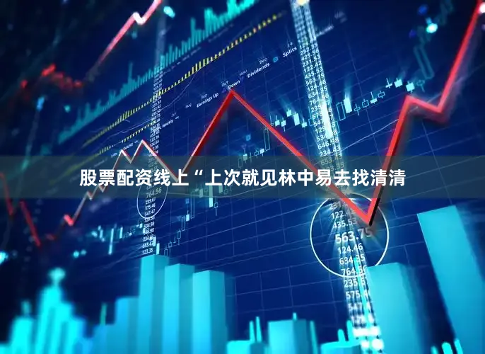 股票配资线上“上次就见林中易去找清清